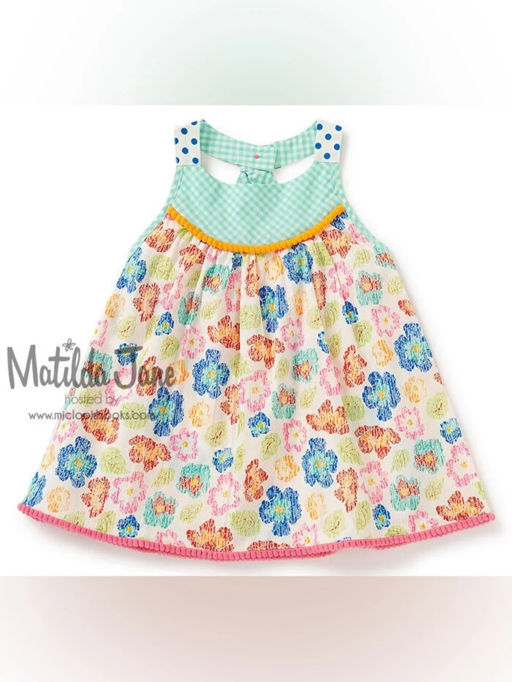 MATILDA JANE BRILLIANT DAYDREAM DAYS IN THE SAND TUNIC MULTI GIRLS 6
